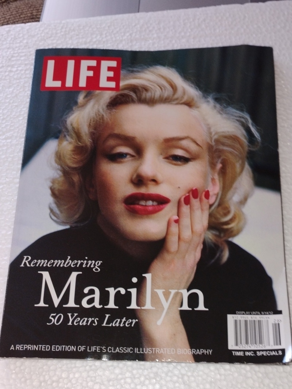 Marilyn Monroe LIFE Magazine Cover — Blonde, Red, Black, White- 2012